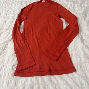 Burnt orange Long Sleeve Top